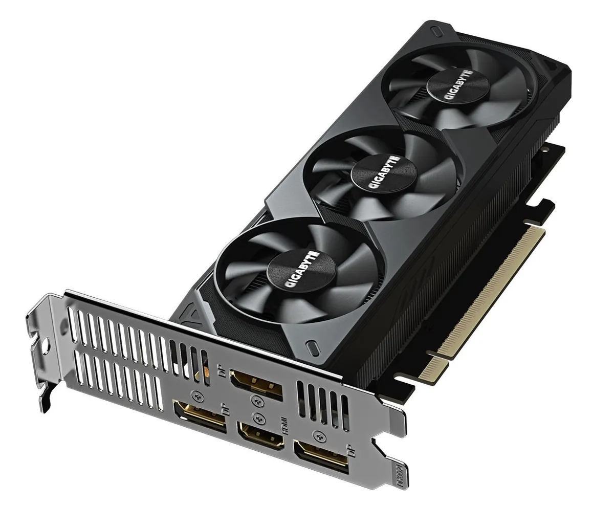 Відеокарта GF RTX 5060 8GB GDDR7 Low Profile OC Gigabyte (GV-N5060OC-8GL) - мініатюра 6