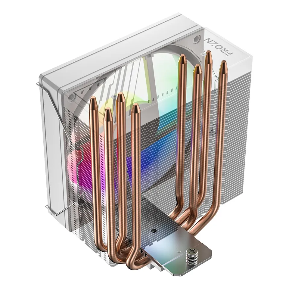 Кулер процесорний ID-Cooling Frozn A410 SE ARGB White - мініатюра 13