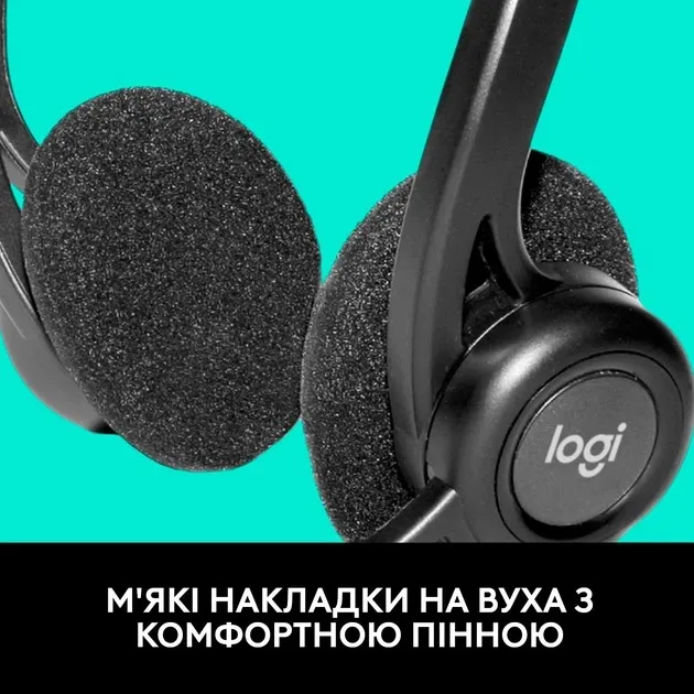 Гарнітура Logitech PC 960 USB (981-000100) - мініатюра 7