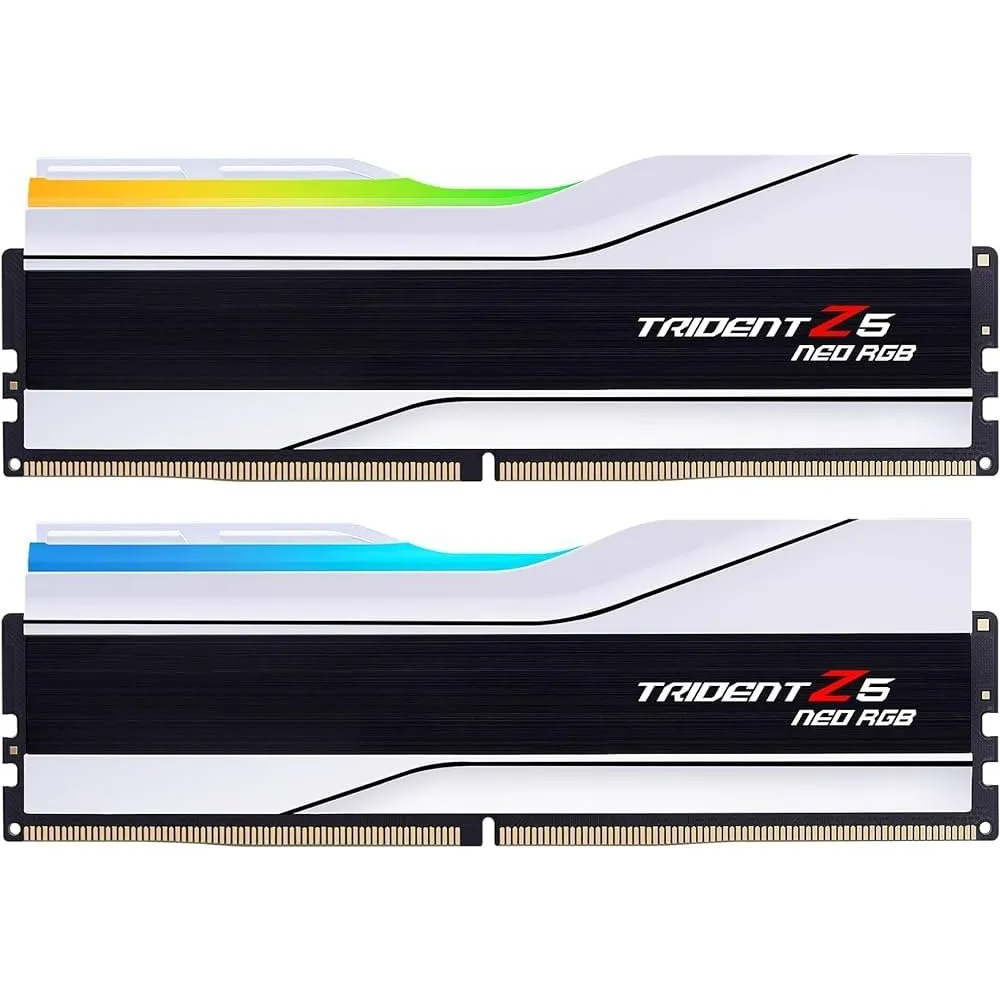 Модуль пам`ятi DDR5 2x16GB/6400 G.Skill Trident Z5 Neo RGB White (F5-6400J3239G16GX2-TZ5NRW) - зображення 1