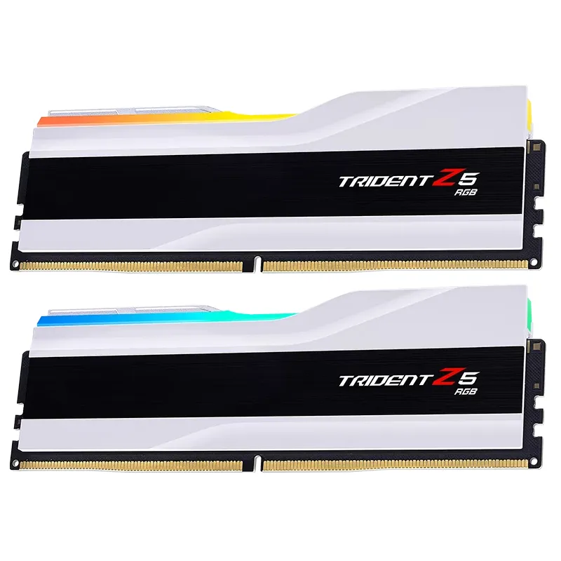 Модуль пам`ятi DDR5 2x16GB/7200 G.Skill Trident Z5 RGB White (F5-7200J3445G16GX2-TZ5RW) - зображення 1