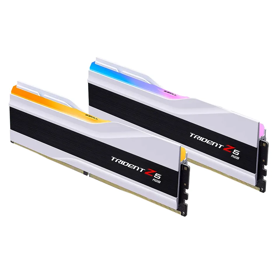 Модуль пам`ятi DDR5 2x16GB/7200 G.Skill Trident Z5 RGB White (F5-7200J3445G16GX2-TZ5RW) - мініатюра 2