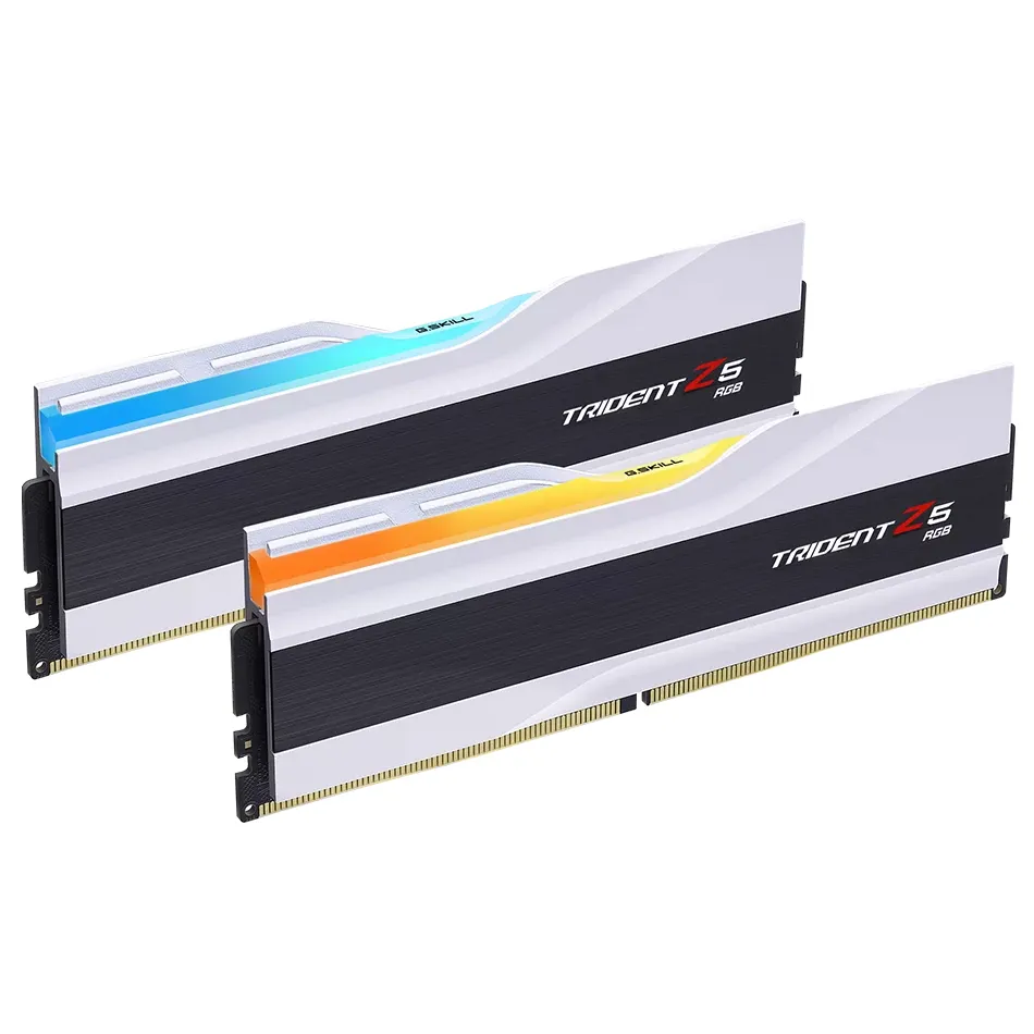 Модуль пам`ятi DDR5 2x16GB/7200 G.Skill Trident Z5 RGB White (F5-7200J3445G16GX2-TZ5RW) - мініатюра 3