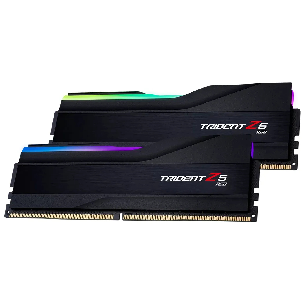 Модуль пам`ятi DDR5 2x16GB/6800 G.Skill Trident Z5 RGB Black (F5-6800J3445G16GX2-TZ5RK) - мініатюра 2