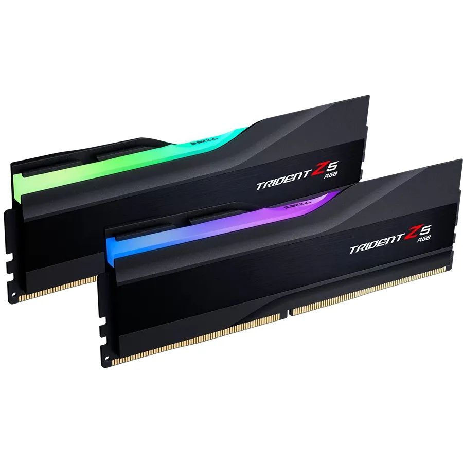 Модуль пам`ятi DDR5 2x16GB/6800 G.Skill Trident Z5 RGB Black (F5-6800J3445G16GX2-TZ5RK) - мініатюра 4