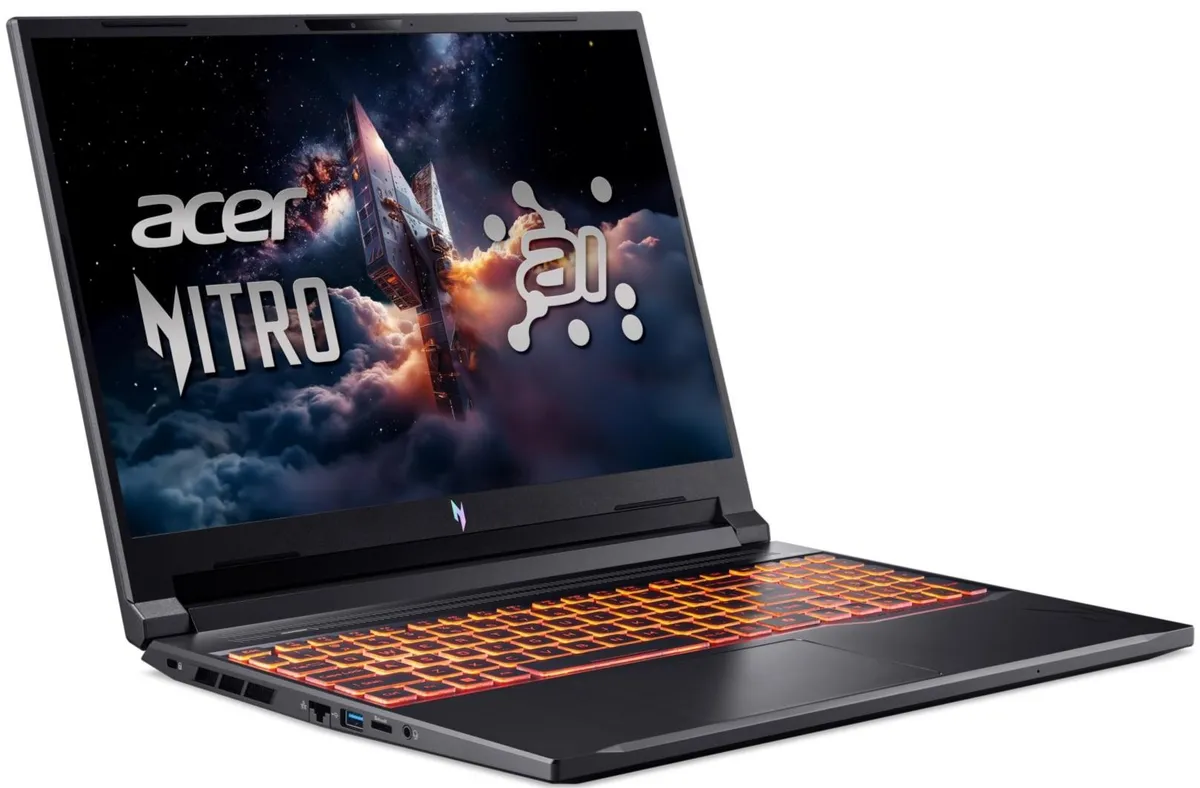 Ноутбук Acer Nitro V 16 ANV16-61-R630 (NH.U1EEU.008) Black - мініатюра 2