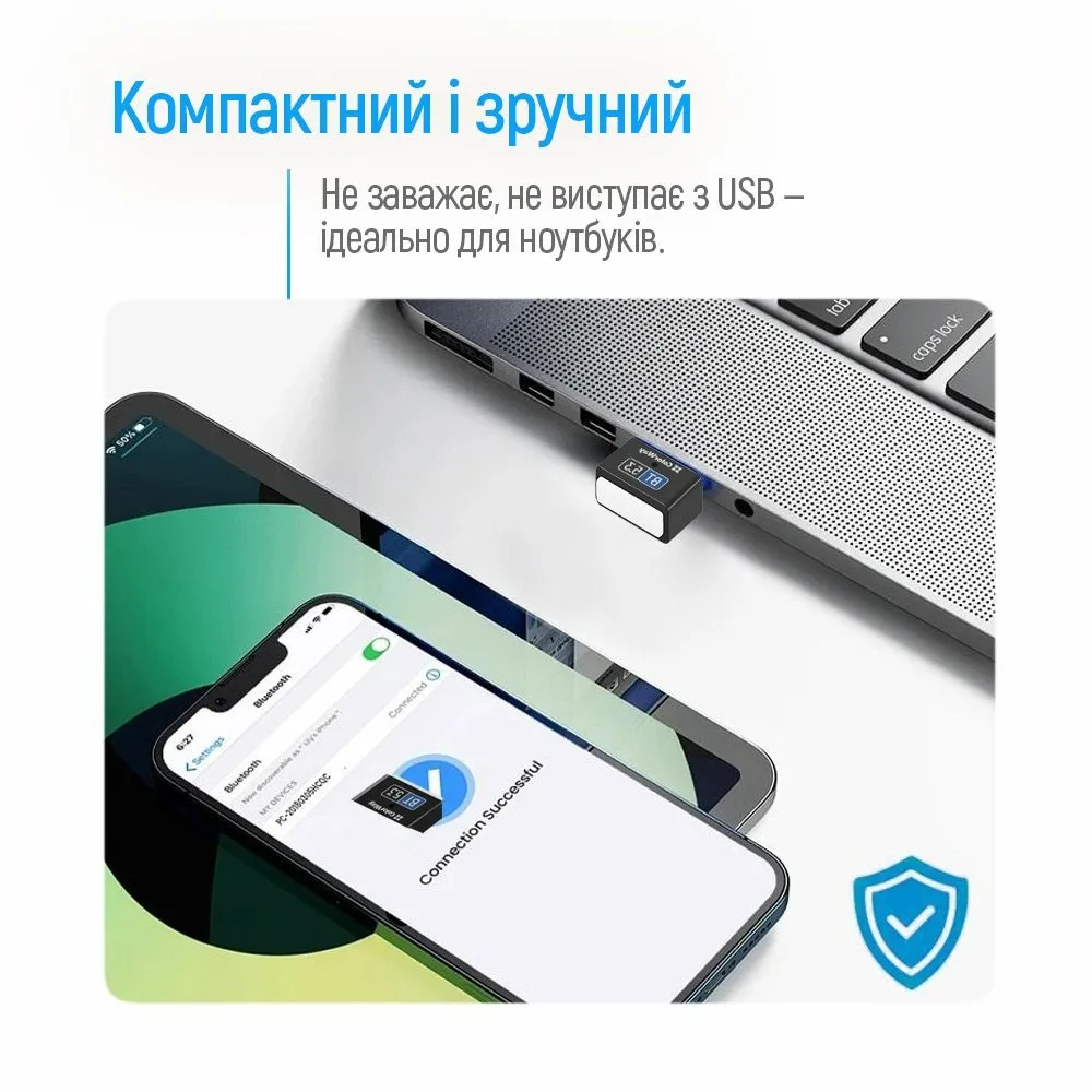 Адаптер Bluetooth 5.3 ColorWay (CW-AD-BT53) - мініатюра 7