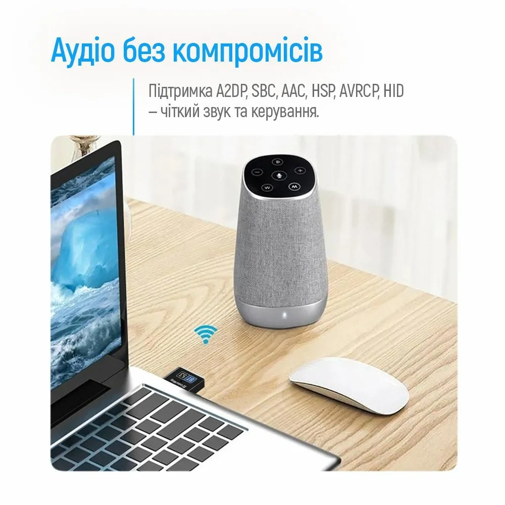 Адаптер Bluetooth 5.3 ColorWay (CW-AD-BT53) - мініатюра 9