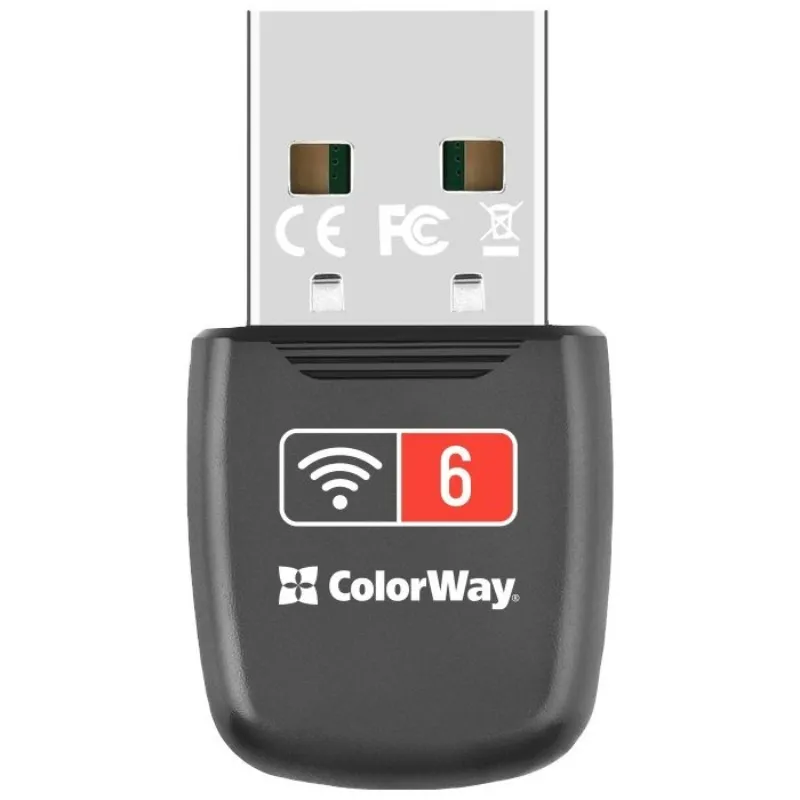 Бездротовий адаптер ColorWay Wi-Fi 6 (CW-AD-W1) - мініатюра 14