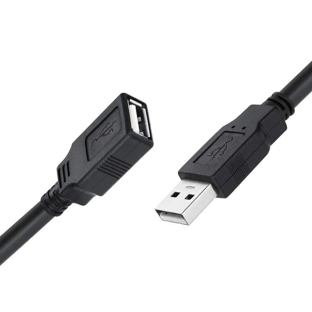 Кабель ColorWay USB - USB V 2.0 (M/F), 1.8 м, Black (CW-CBUF076-BK) - мініатюра 9