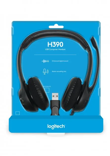 Гарнітура Logitech H390 (981-000406) - мініатюра 9