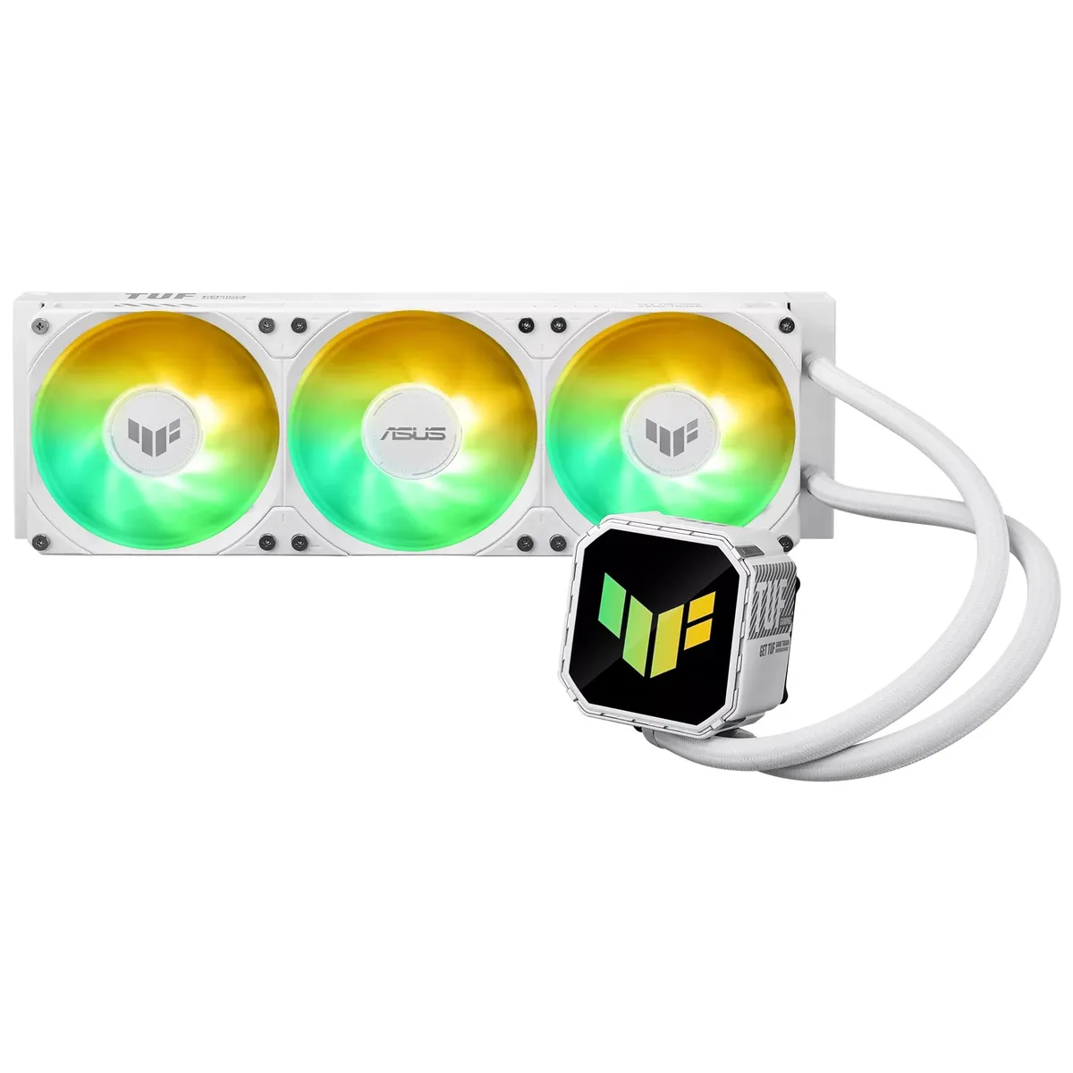 Система водяного охолодження Asus TUF Gaming LC III 360 ARGB White (90RC0192-B0EAY0) - зображення 1