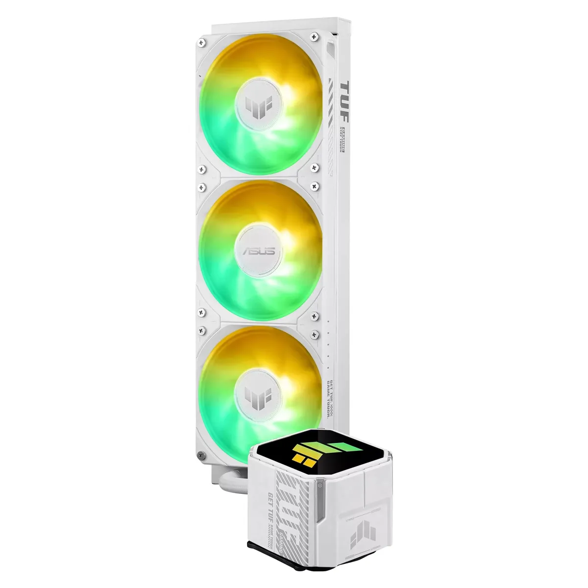Система водяного охолодження Asus TUF Gaming LC III 360 ARGB White (90RC0192-B0EAY0) - мініатюра 12