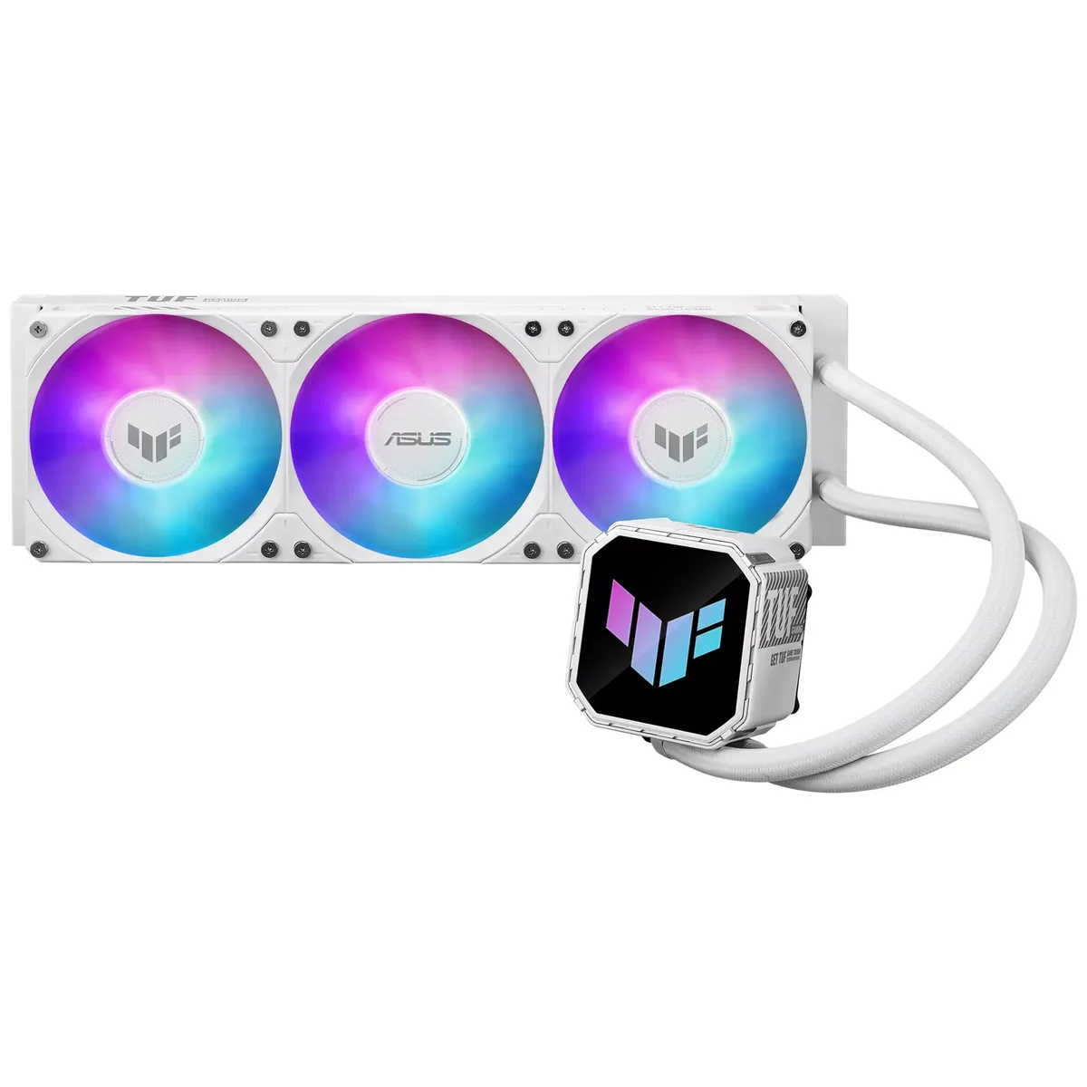 Система водяного охолодження Asus TUF Gaming LC III 360 ARGB White (90RC0192-B0EAY0) - мініатюра 3