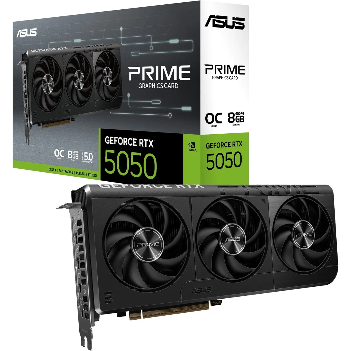 Відеокарта GF RTX 5050 8GB GDDR6 Prime OC Asus (PRIME-RTX5050-O8G) - мініатюра 12