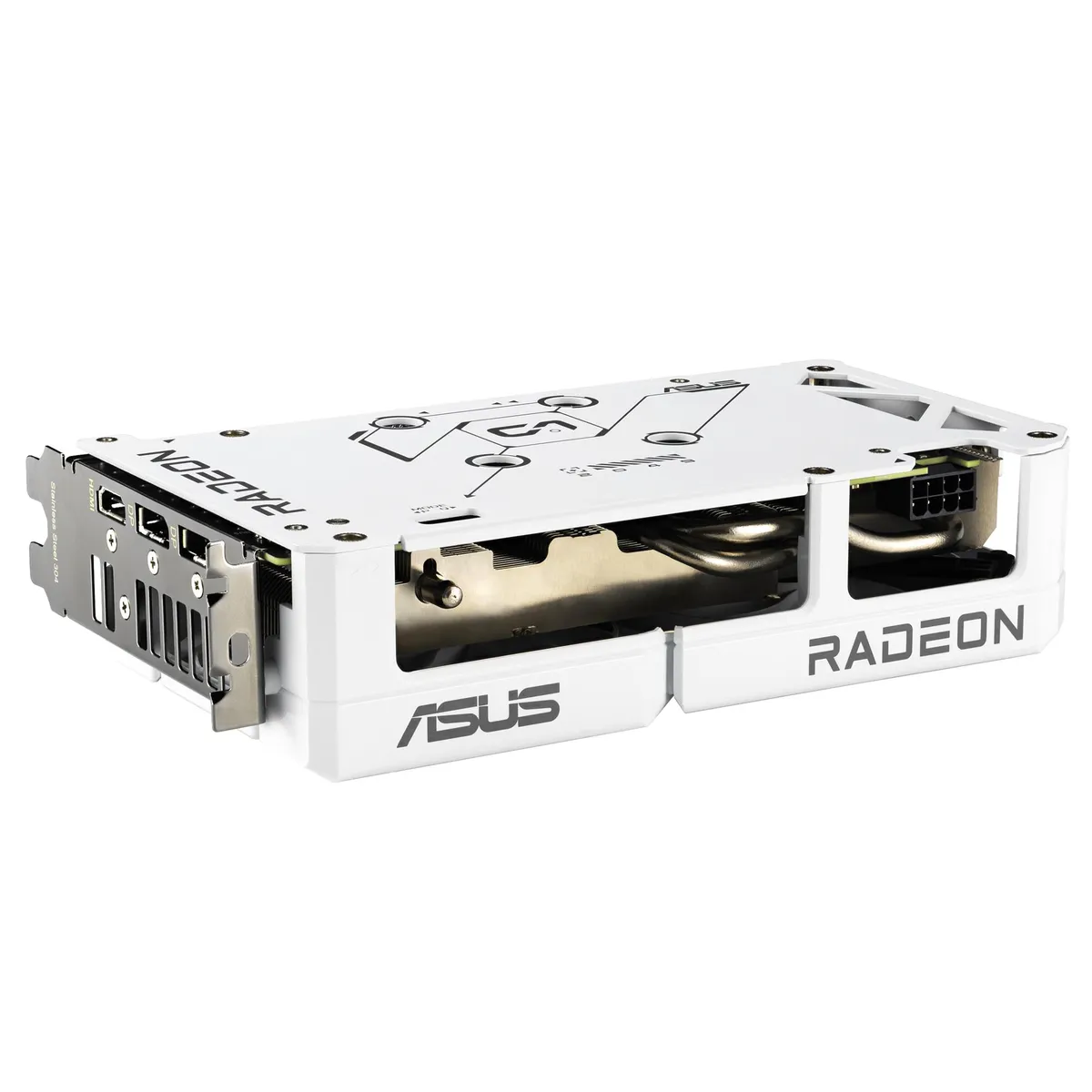 Відеокарта AMD Radeon RX 9060 XT 16GB GDDR6 Dual White Asus (DUAL-RX9060XT-16G-WHITE) - мініатюра 12