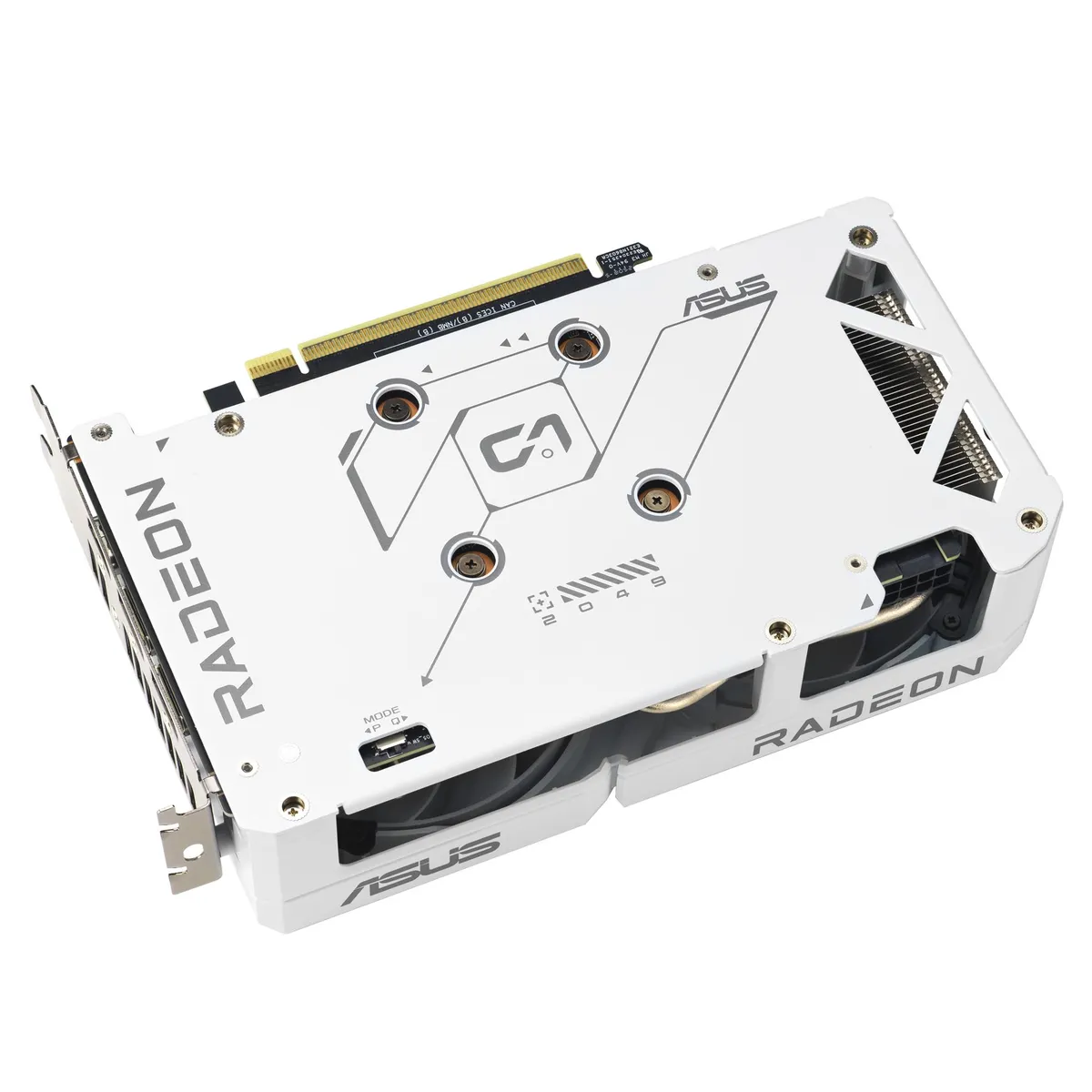 Відеокарта AMD Radeon RX 9060 XT 16GB GDDR6 Dual White Asus (DUAL-RX9060XT-16G-WHITE) - мініатюра 2