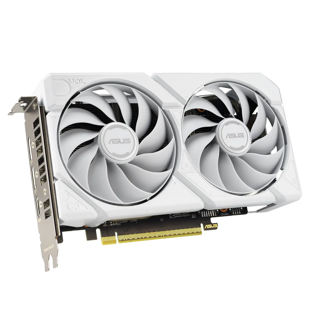 Відеокарта AMD Radeon RX 9060 XT 16GB GDDR6 Dual White Asus (DUAL-RX9060XT-16G-WHITE) - мініатюра 4