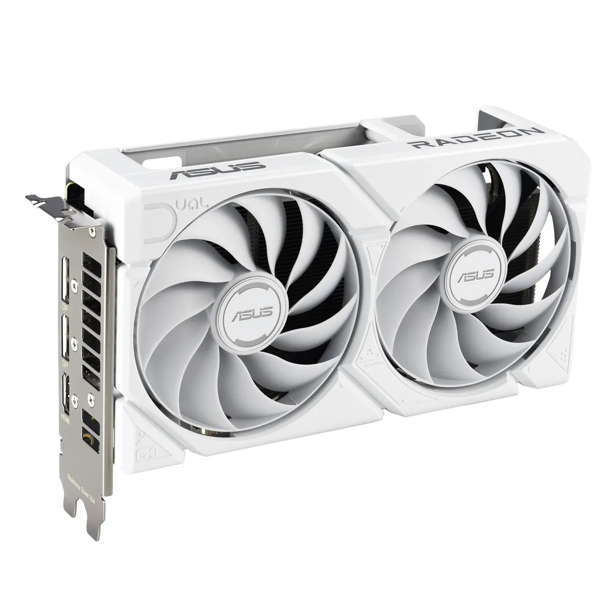 Відеокарта AMD Radeon RX 9060 XT 16GB GDDR6 Dual White Asus (DUAL-RX9060XT-16G-WHITE) - мініатюра 6