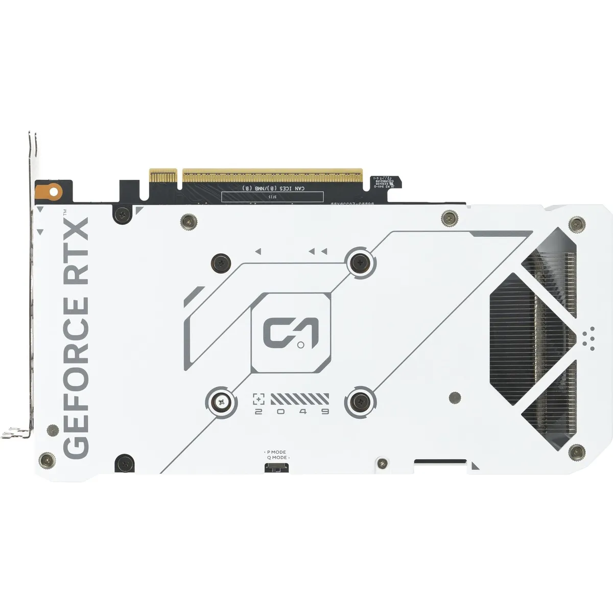 Відеокарта GF RTX 5060 Ti 16GB GDDR7 Dual OC White Asus (DUAL-RTX5060TI-O16G-WHITE) - мініатюра 2