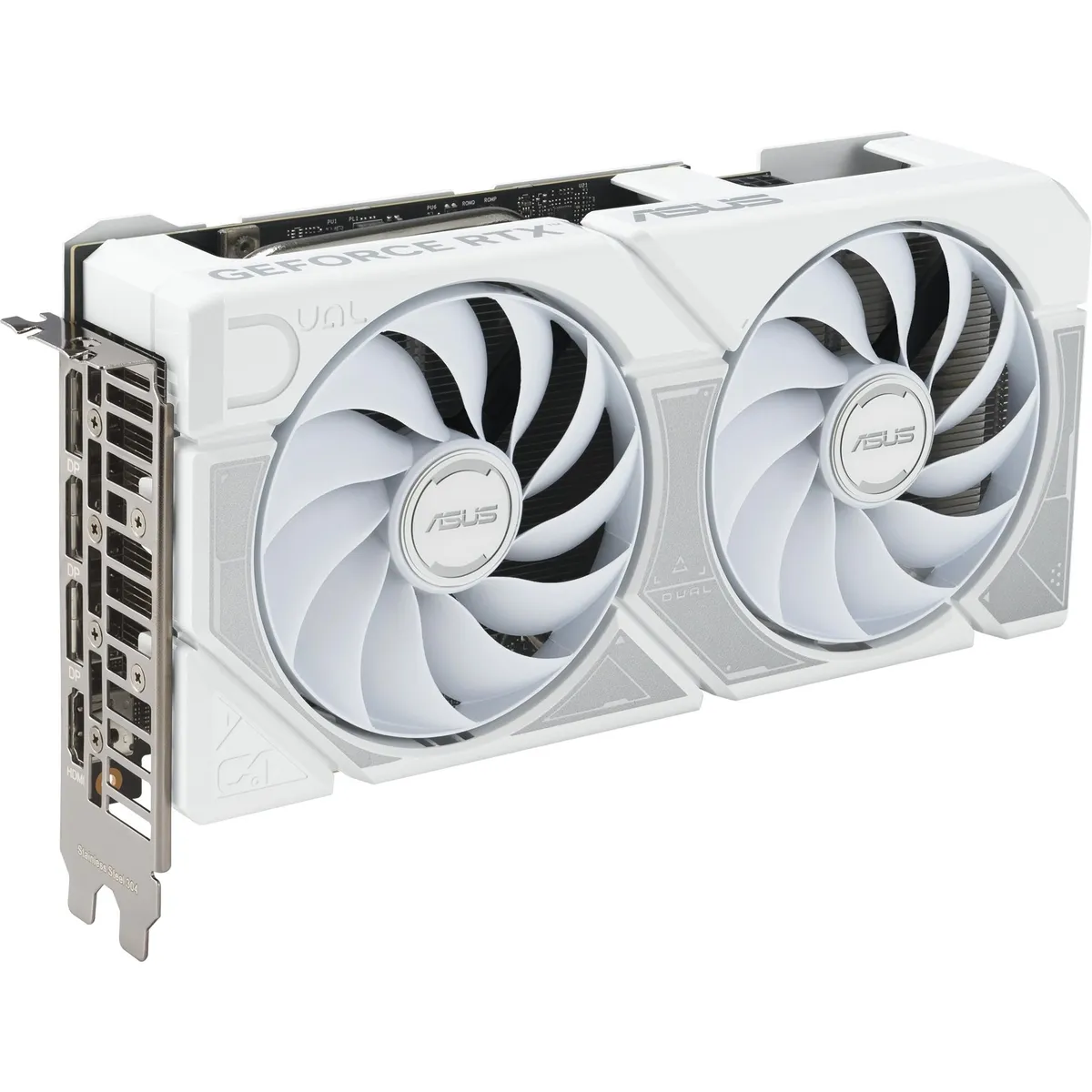 Відеокарта GF RTX 5060 Ti 16GB GDDR7 Dual OC White Asus (DUAL-RTX5060TI-O16G-WHITE) - мініатюра 8