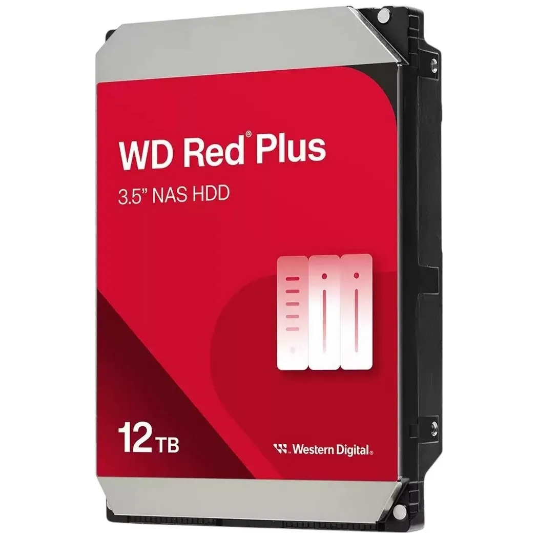 Накопичувач HDD SATA 12.0TB WD Red Plus 7200rpm 512MB (WD120EFGX) - мініатюра 2