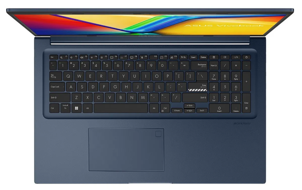 Ноутбук Asus Vivobook 17 X1704VA-AU891 (90NB10V2-M00WU0) Quiet Blue - мініатюра 4