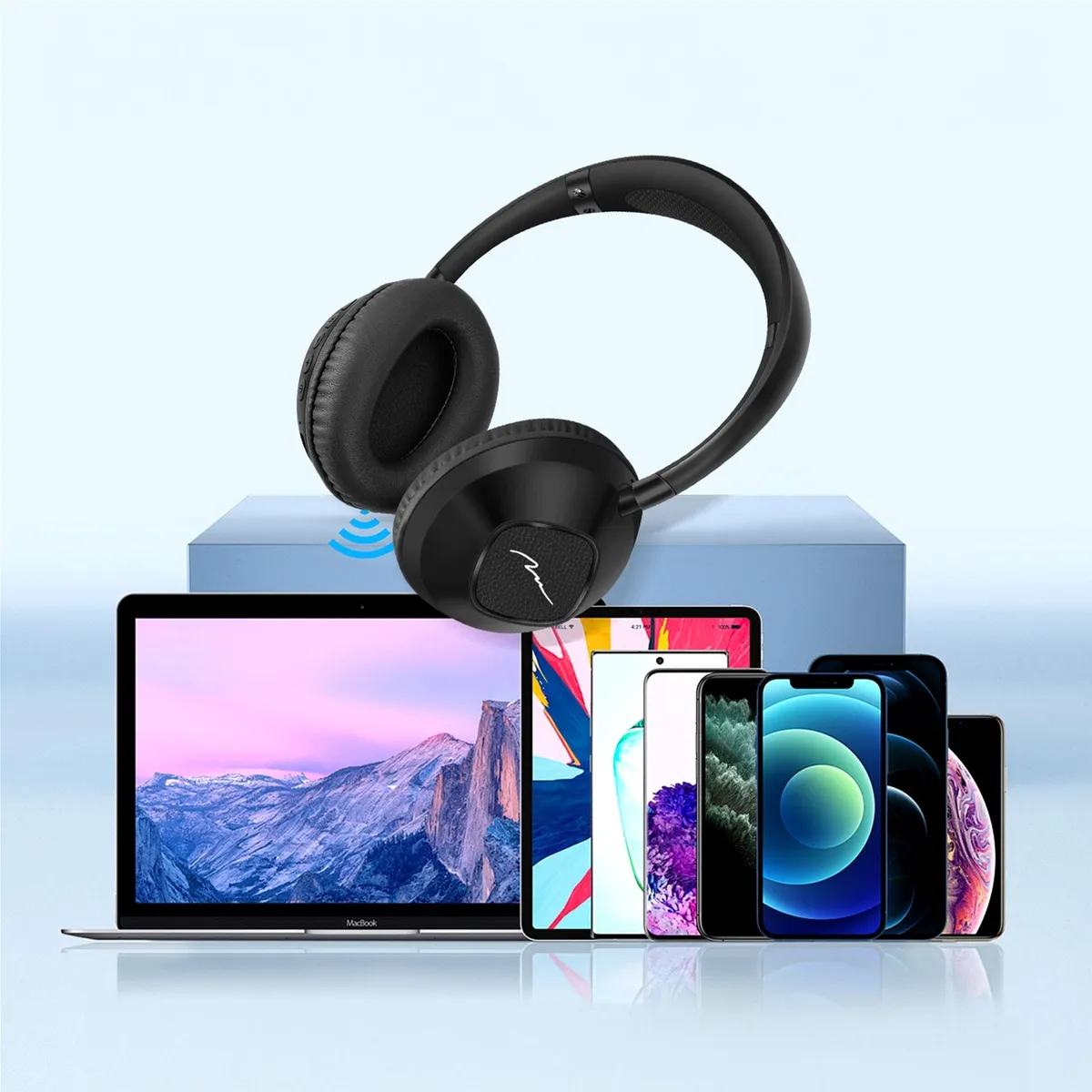 Bluetooth-гарнітура Media-Tech Sonique DS-2 Black (MT3610) - мініатюра 5