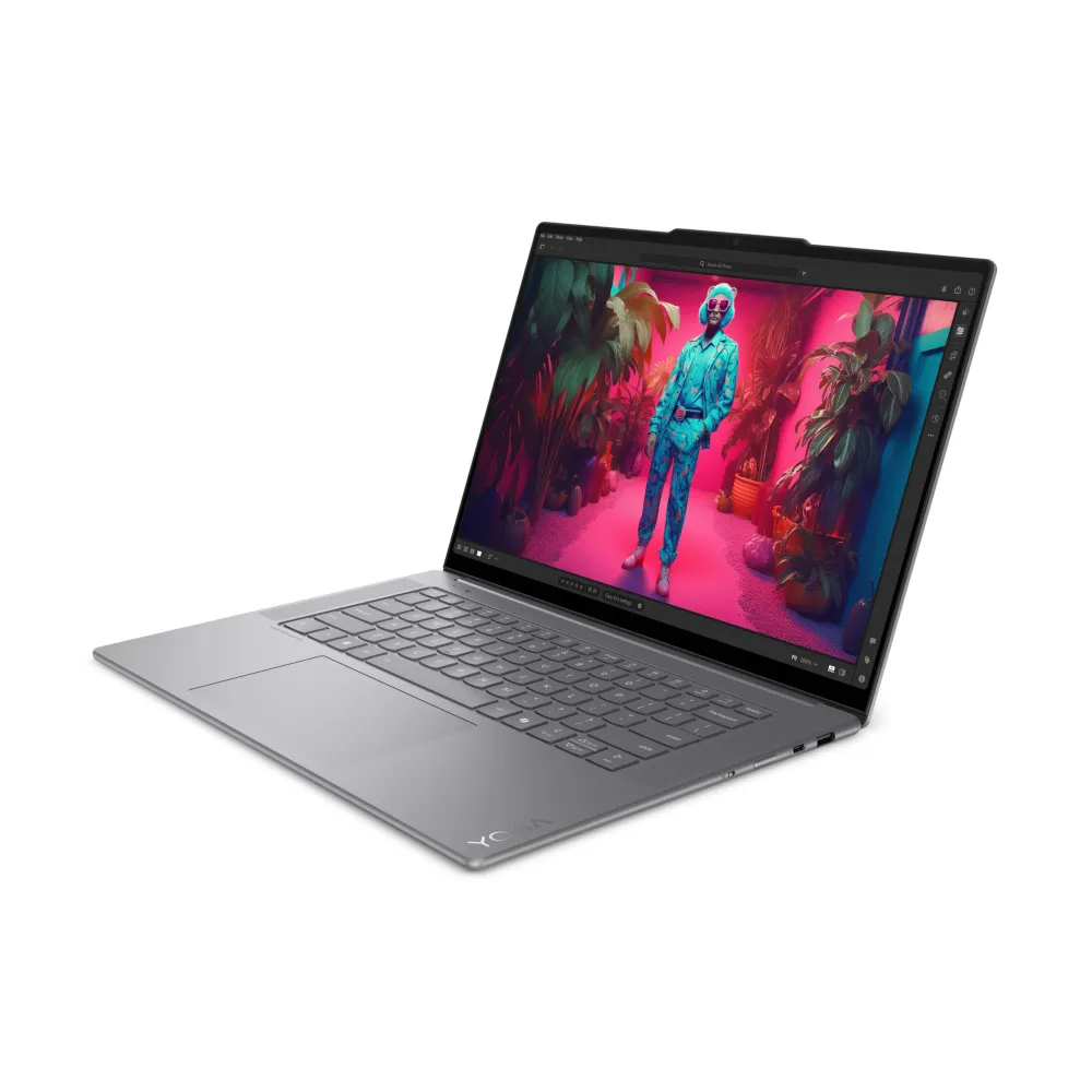 Ноутбук Lenovo Yoga Slim 7 15ILL9 (83HM0078RA) Luna Grey - мініатюра 4