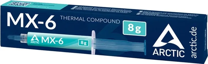 Термопаста Arctic Cooling MX-6 8 г (ACTCP00081A) - мініатюра 2