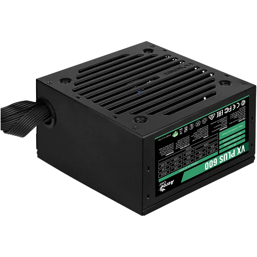 Блок живлення AeroCool VX Plus Stealth 600 (ACPN-VS60NEY.12) 600W - мініатюра 7