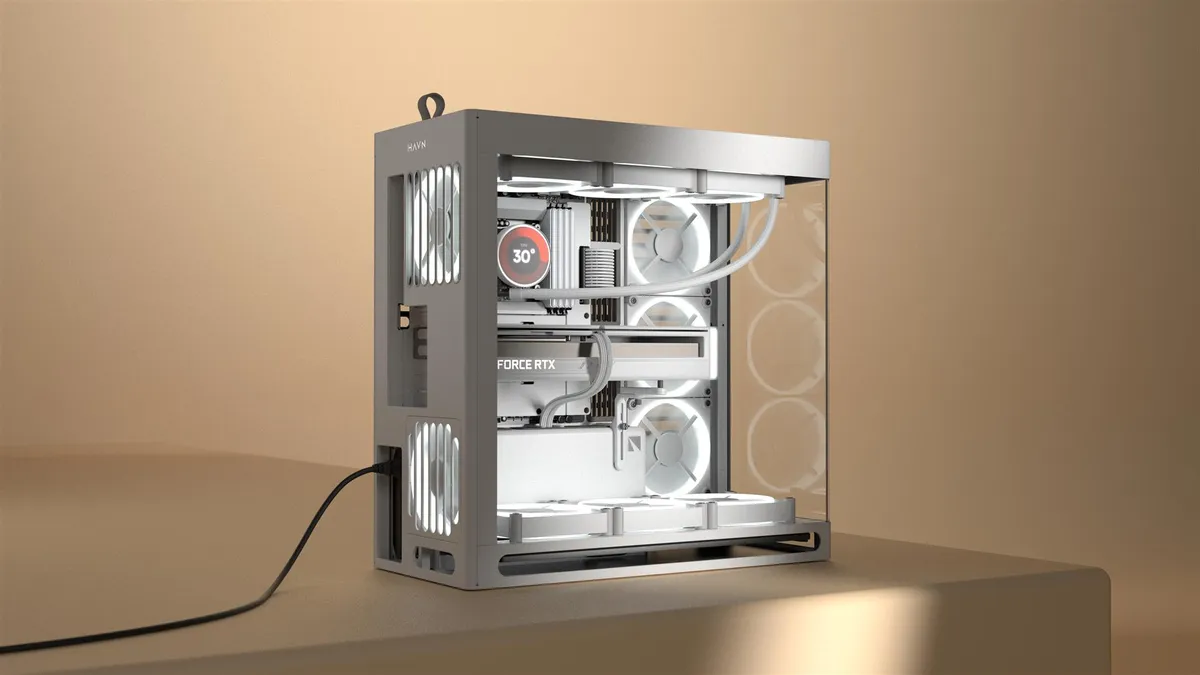 Корпус HAVN HS 420 Base Edition White (HVN-CA-HS420-05) - мініатюра 16