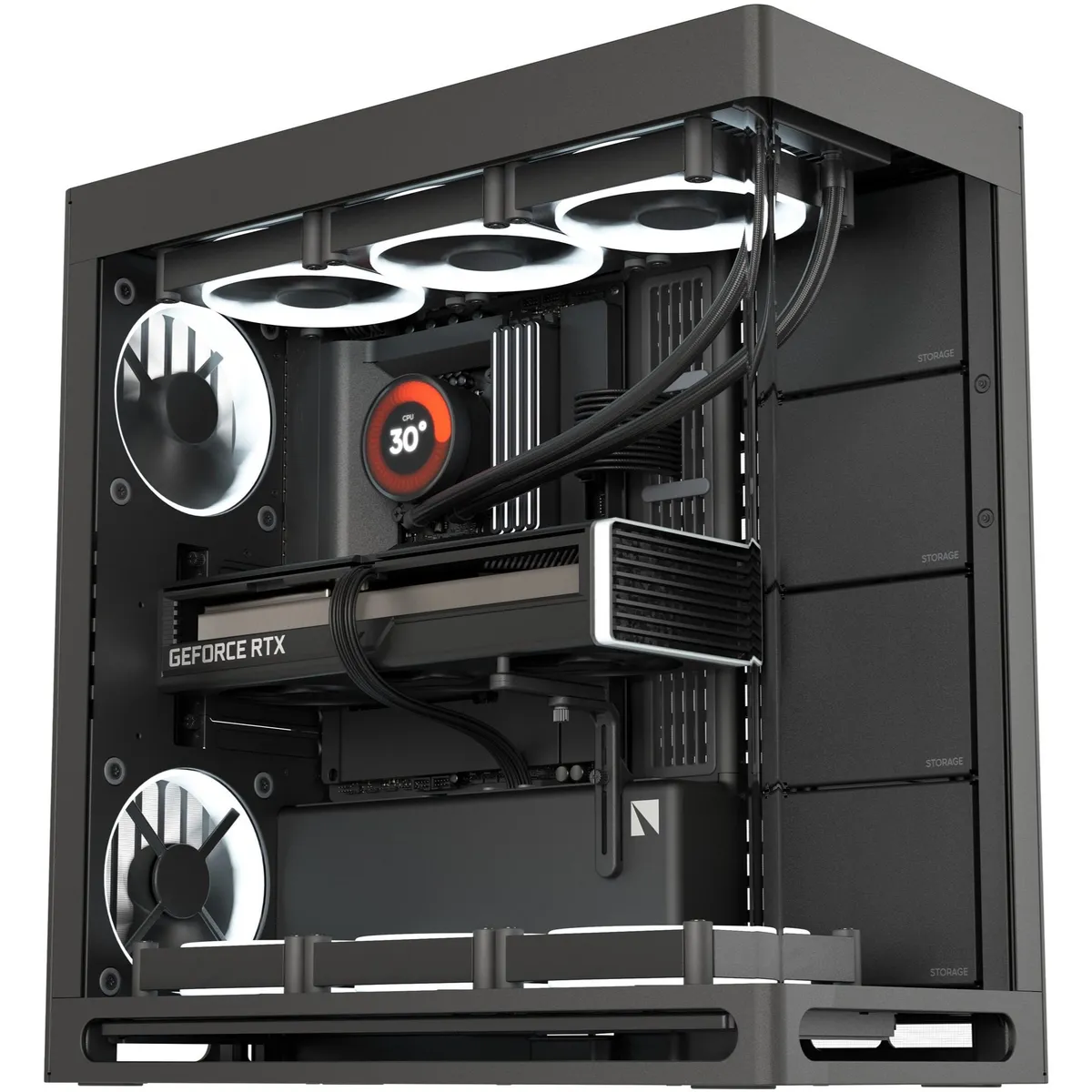 Корпус HAVN HS 420 Base Edition Black (HVN-CA-HS420-06) - мініатюра 11