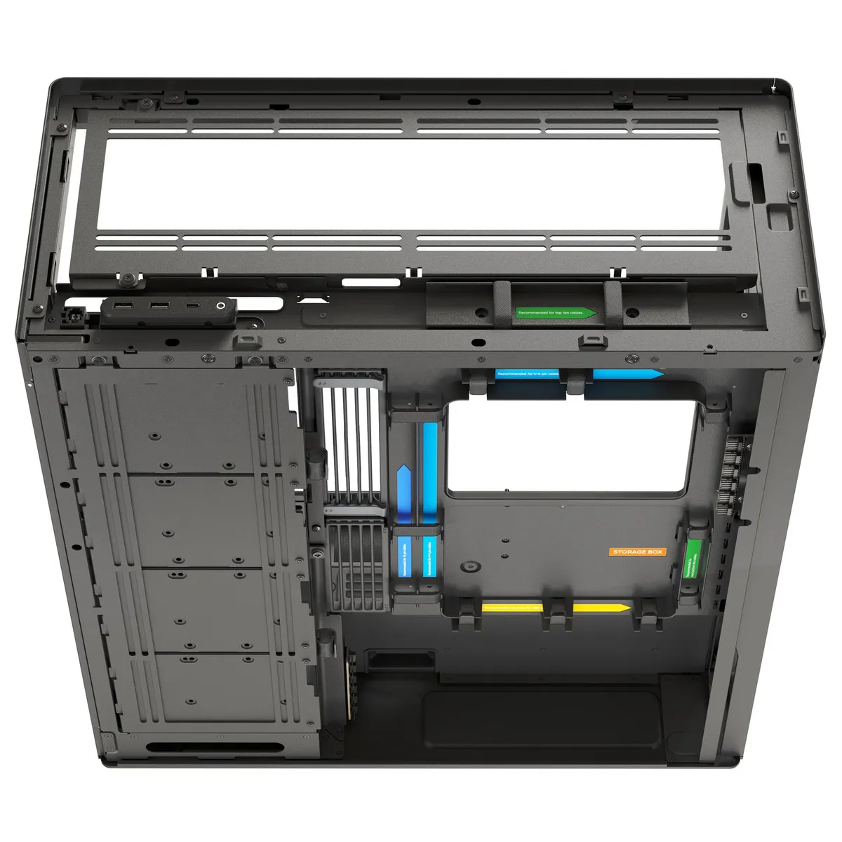 Корпус HAVN HS 420 Base Edition Black (HVN-CA-HS420-06) - мініатюра 4