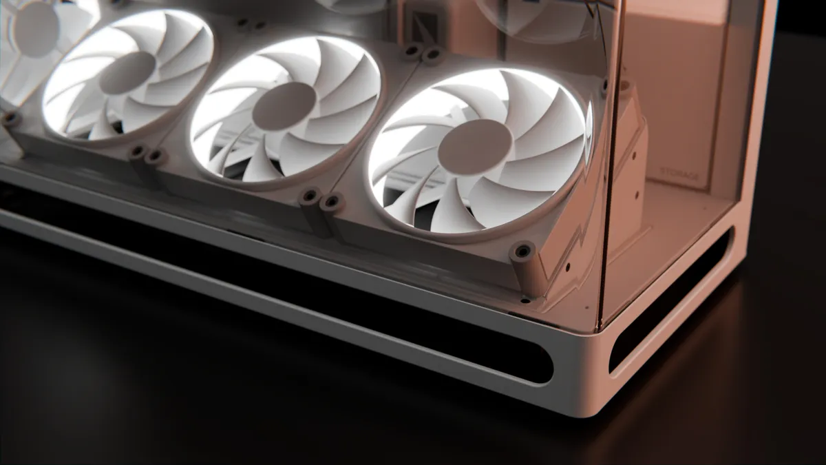 Корпус HAVN HS 420 VGPU Edition White (HVN-CA-HS420-07) - мініатюра 5