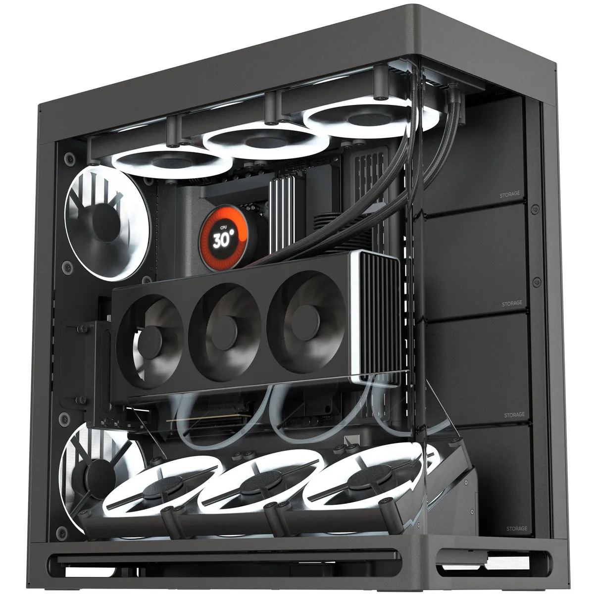 Корпус HAVN HS 420 VGPU Edition Black (HVN-CA-HS420-08) - зображення 1