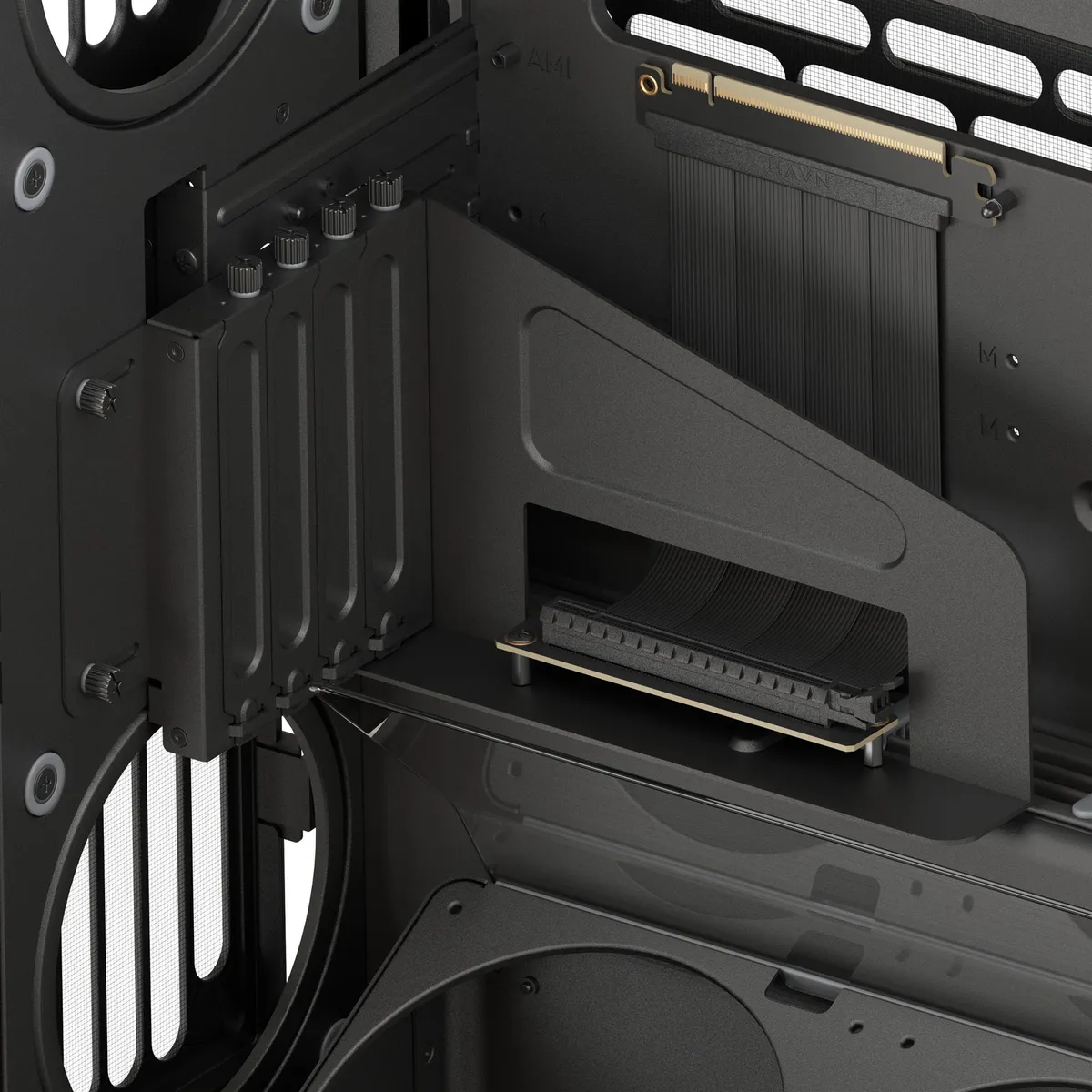 Корпус HAVN HS 420 VGPU Edition Black (HVN-CA-HS420-08) - мініатюра 6