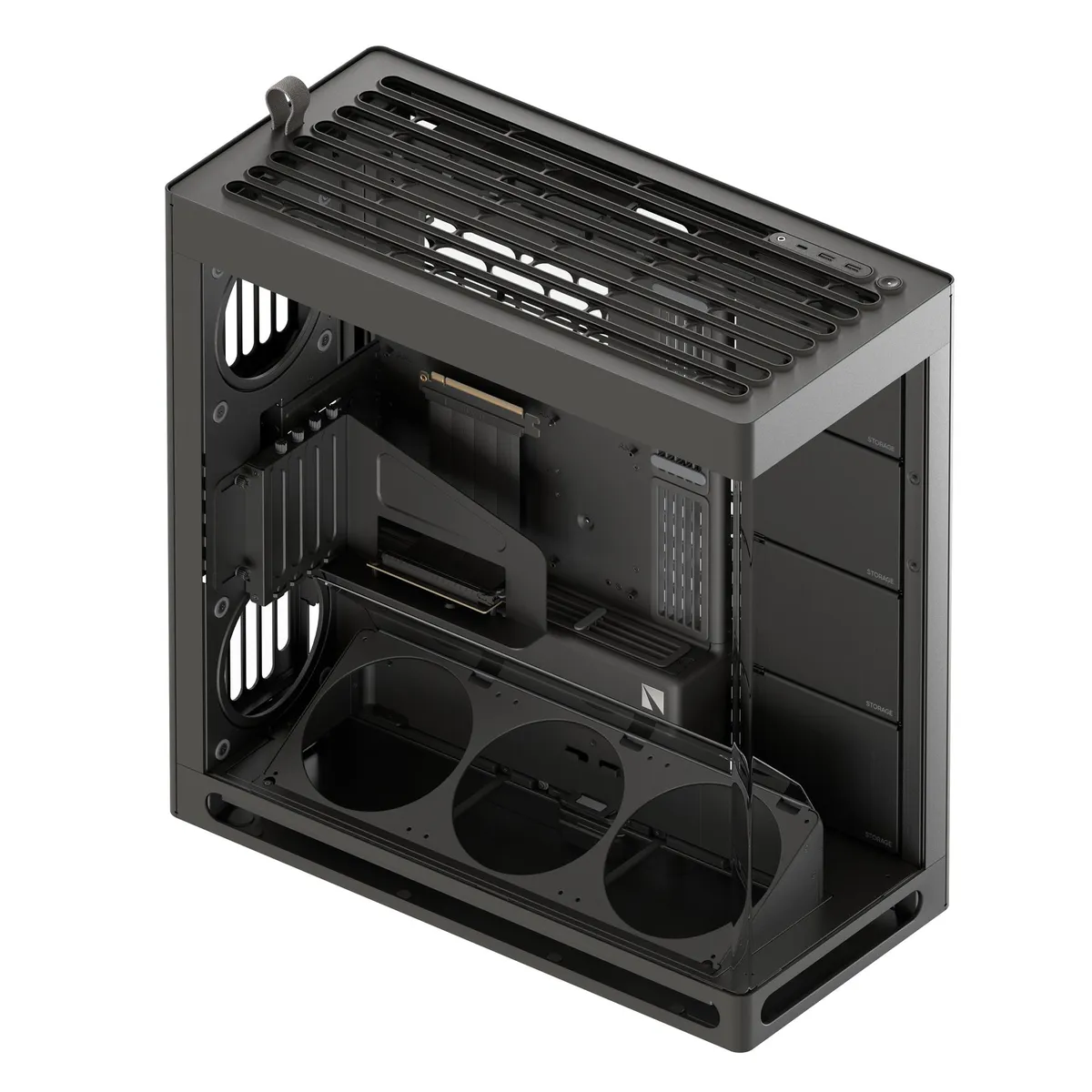 Корпус HAVN HS 420 VGPU Edition Black (HVN-CA-HS420-08) - мініатюра 7