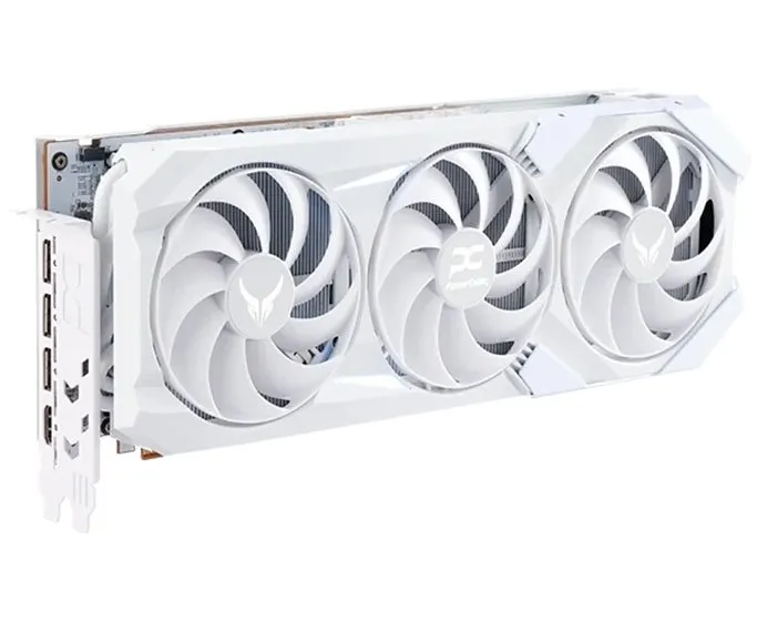 Відеокарта AMD Radeon RX 9070 XT 16GB GDDR6 Red Devil Spectral White PowerColor (RX9070XT 16G-E/OC/WHITE) - мініатюра 4