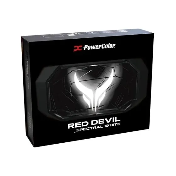 Відеокарта AMD Radeon RX 9070 XT 16GB GDDR6 Red Devil Spectral White PowerColor (RX9070XT 16G-E/OC/WHITE) - мініатюра 7