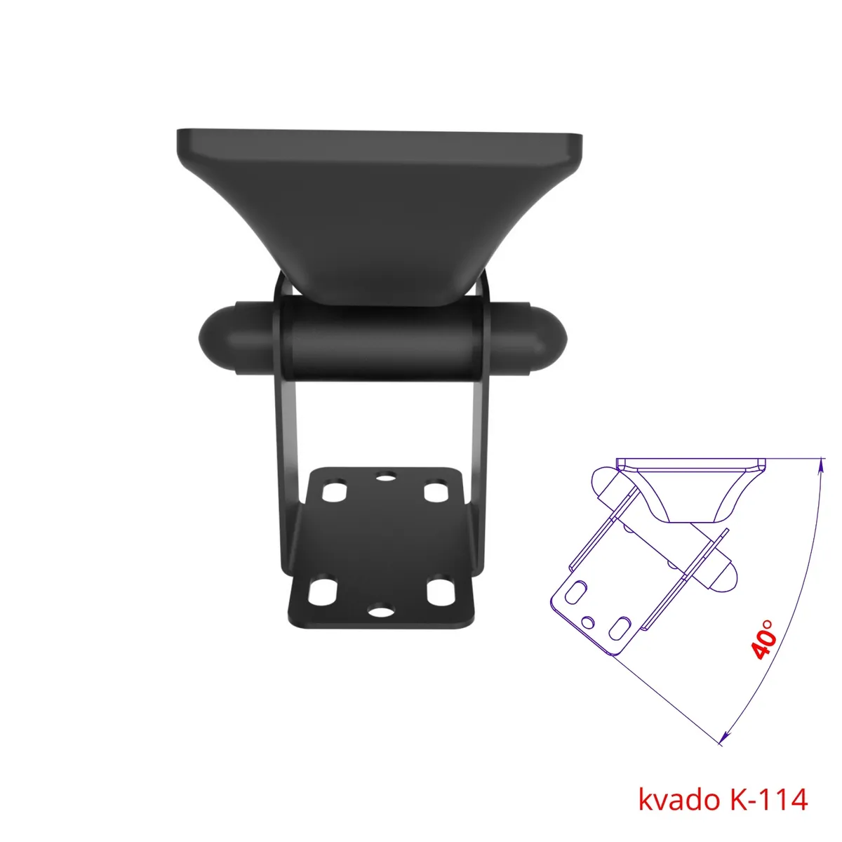 Кронштейн для колонок КВАДО К-114 - мініатюра 2