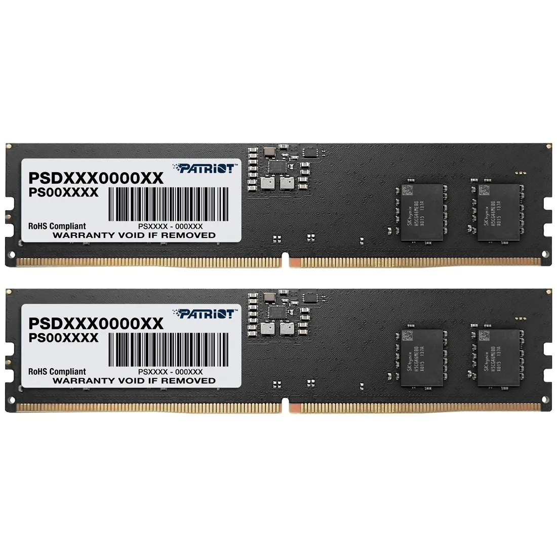 Модуль пам`яті DDR5 2x8GB/5600 Patriot Signature Line (PSD516G5600K) - мініатюра 6