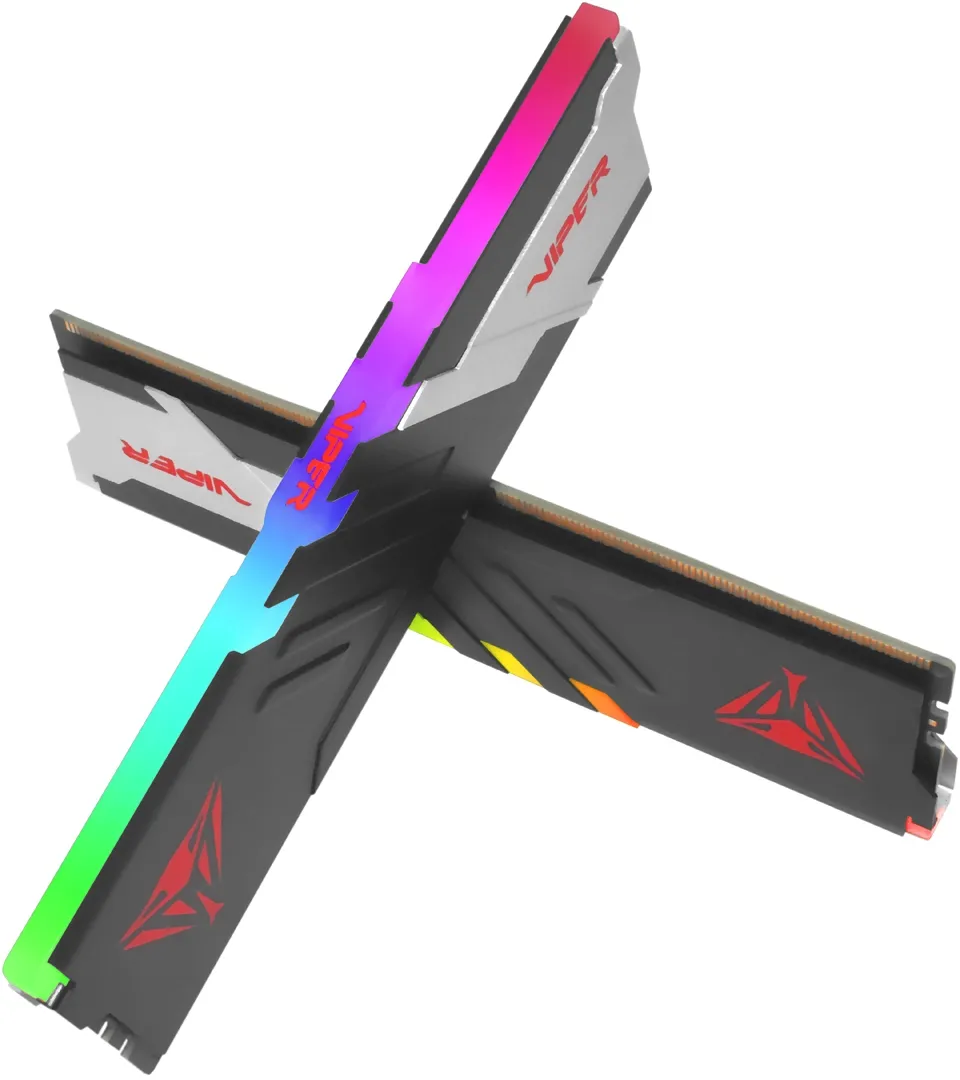 Модуль пам`яті DDR5 2x16GB/7400 Patriot Viper Venom RGB (PVVR532G740C36K) - мініатюра 6