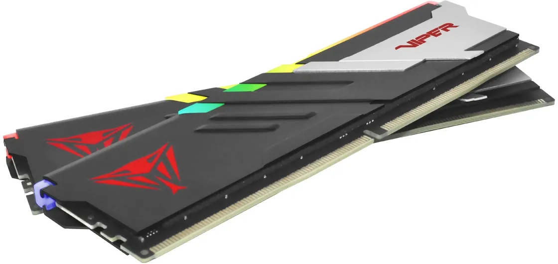 Модуль пам`яті DDR5 2x32GB/6000 Patriot Viper Venom RGB (PVVR564G600C30K) - мініатюра 2