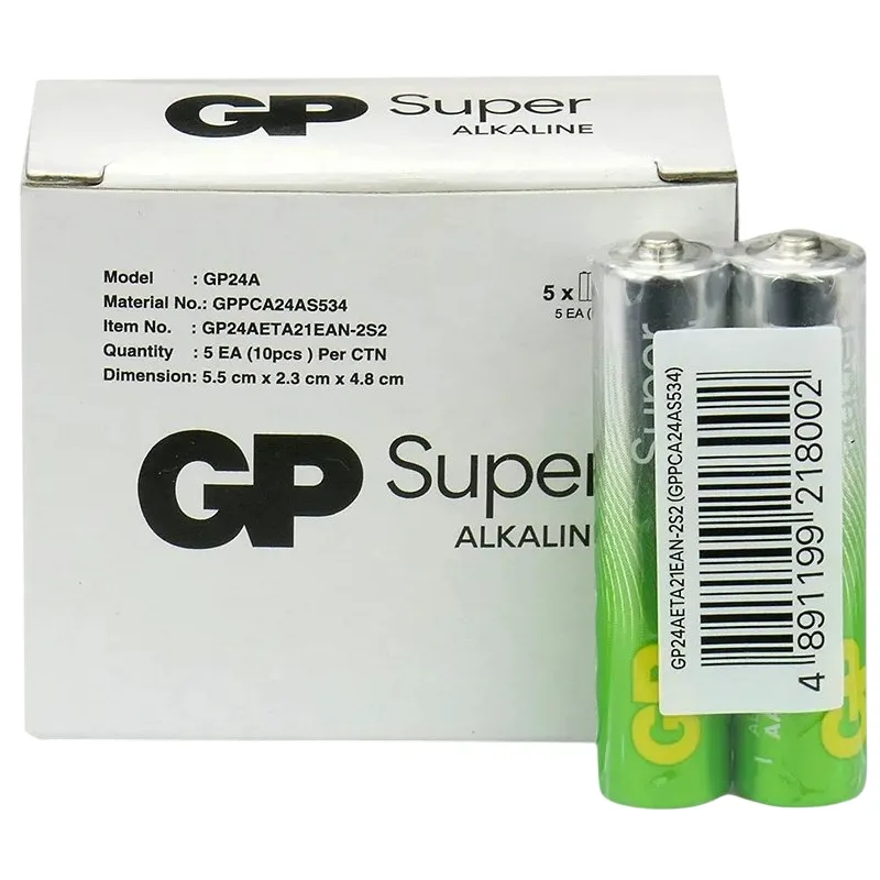 Батарейка GP Super Alkaline AAA/LR03 10шт - зображення 1