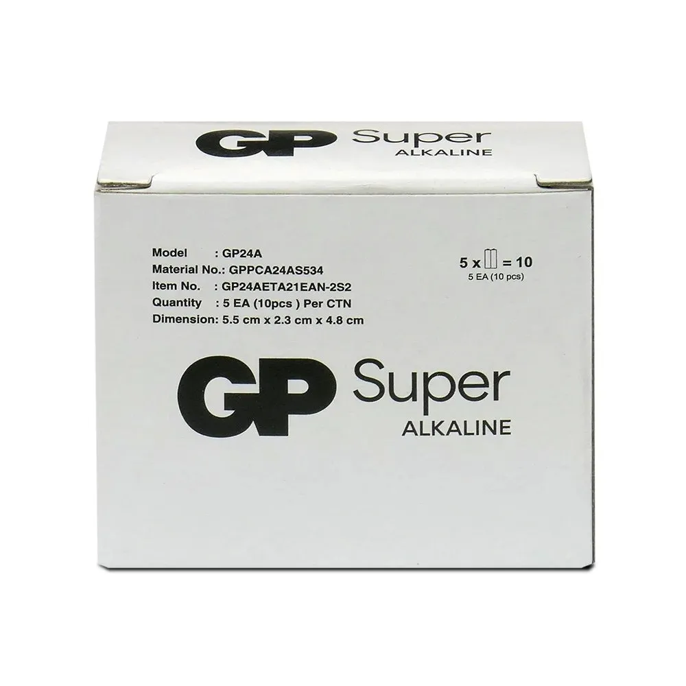 Батарейка GP Super Alkaline AAA/LR03 10шт - мініатюра 2