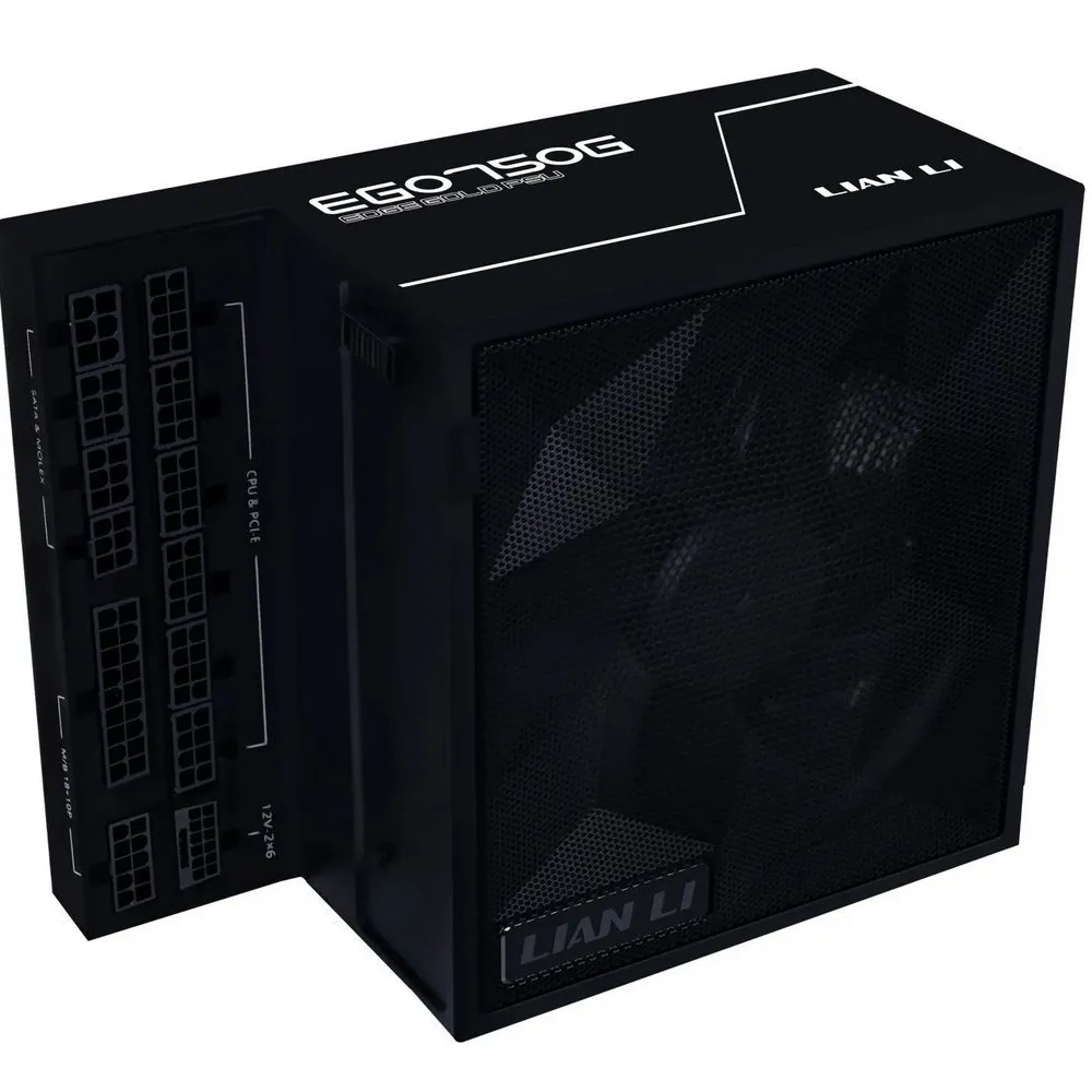Блок живлення Lian Li EDGE750, 80 Plus Gold, Black, EU Cord (G9P.EG0750G.B000.EU) - зображення 1