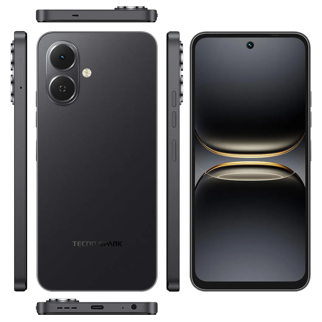 Смартфон Tecno Spark Go 2 (KM4) 3/64GB Ink Black (4894947089534) - мініатюра 4