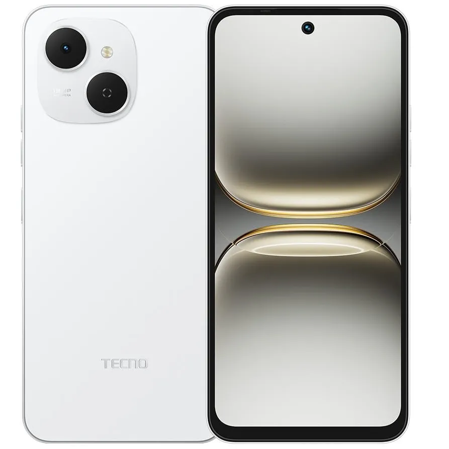 Смартфон Tecno Spark 40C (KM4k) 4/128GB Veil White (4894947093036) - зображення 1