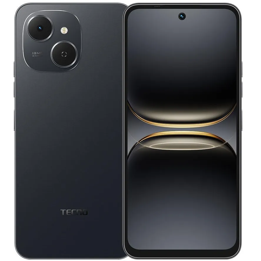 Смартфон Tecno Spark 40C (KM4k) 4/128GB Ink Black (4894947092459) - зображення 1